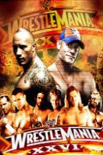 Watch WrestleMania XXVI 2KMovies