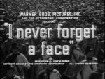 Watch I Never Forget a Face (Short 1956) 2KMovies